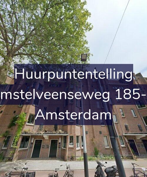 Foto gevel Huurpuntentelling voor Amstelveenseweg 185-A, Amsterdam