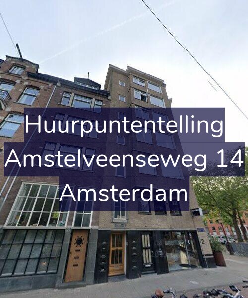 Foto gevel Huurpuntentelling voor Amstelveenseweg 14, Amsterdam