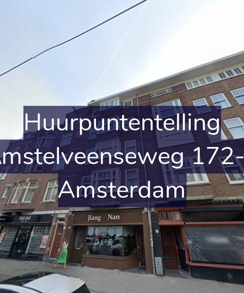 Foto gevel Huurpuntentelling voor Amstelveenseweg 172-2, Amsterdam