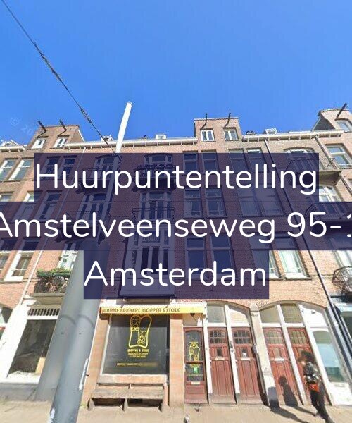 Foto gevel Huurpuntentelling voor Amstelveenseweg 95-1, Amsterdam