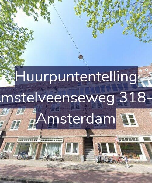 Foto gevel Huurpuntentelling voor Amstelveenseweg 318-4, Amsterdam