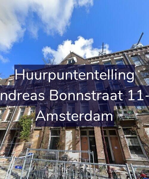 Foto gevel Huurpuntentelling voor Andreas Bonnstraat 11-2, Amsterdam