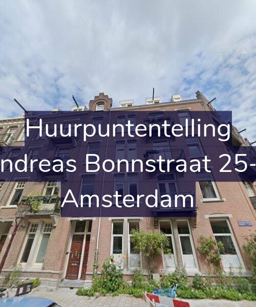 Foto gevel Huurpuntentelling voor Andreas Bonnstraat 25-2, Amsterdam