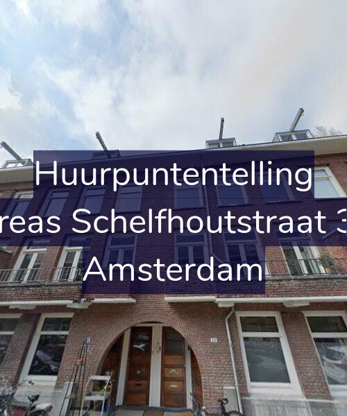 Foto gevel Huurpuntentelling voor Andreas Schelfhoutstraat 39-C, Amsterdam