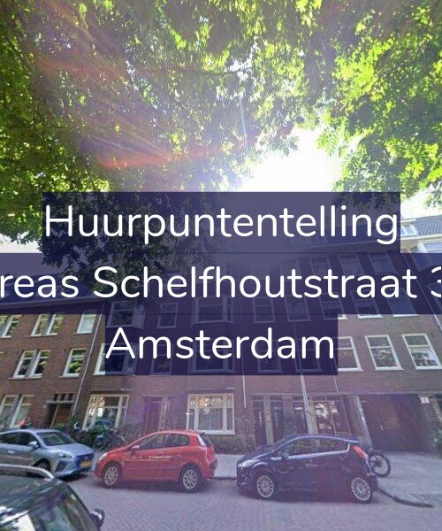 Foto gevel Huurpuntentelling voor Andreas Schelfhoutstraat 37-1, Amsterdam