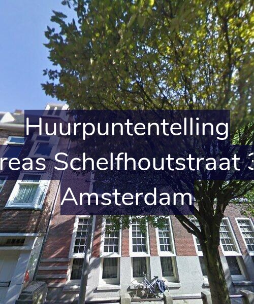 Foto gevel Huurpuntentelling voor Andreas Schelfhoutstraat 39-F, Amsterdam