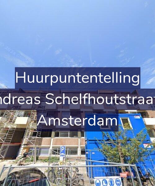 Foto gevel Huurpuntentelling voor Andreas Schelfhoutstraat 8, Amsterdam
