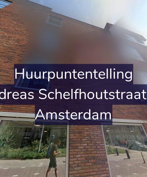 Foto gevel Huurpuntentelling voor Andreas Schelfhoutstraat 64, Amsterdam
