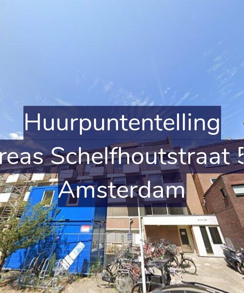 Foto gevel Huurpuntentelling voor Andreas Schelfhoutstraat 50-P, Amsterdam