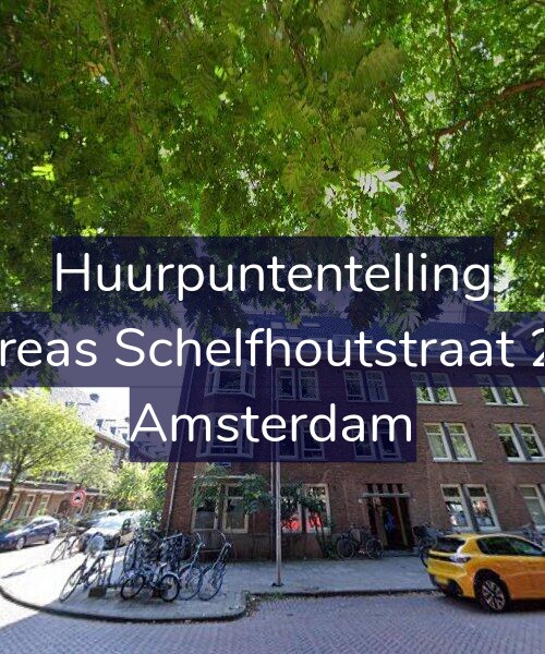 Foto gevel Huurpuntentelling voor Andreas Schelfhoutstraat 29-4, Amsterdam