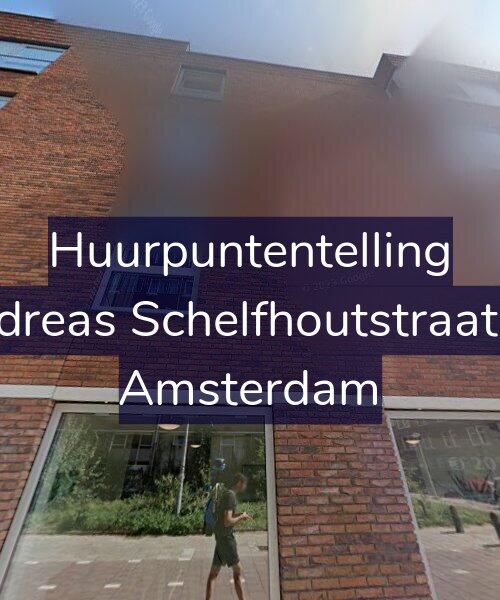Foto gevel Huurpuntentelling voor Andreas Schelfhoutstraat 80, Amsterdam