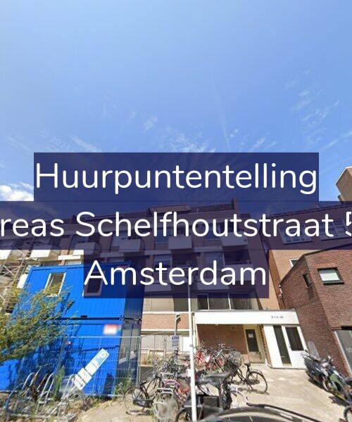 Foto gevel Huurpuntentelling voor Andreas Schelfhoutstraat 50-L, Amsterdam