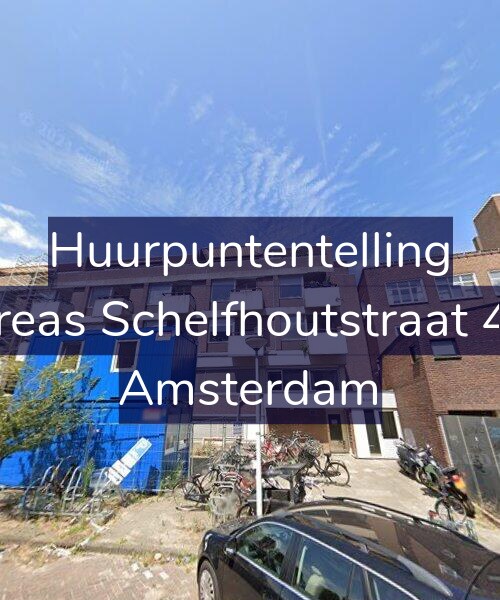 Foto gevel Huurpuntentelling voor Andreas Schelfhoutstraat 48-H, Amsterdam