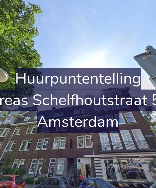 Foto gevel Huurpuntentelling voor Andreas Schelfhoutstraat 51-2, Amsterdam