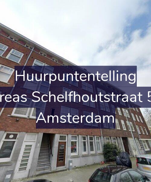 Foto gevel Huurpuntentelling voor Andreas Schelfhoutstraat 59-1, Amsterdam
