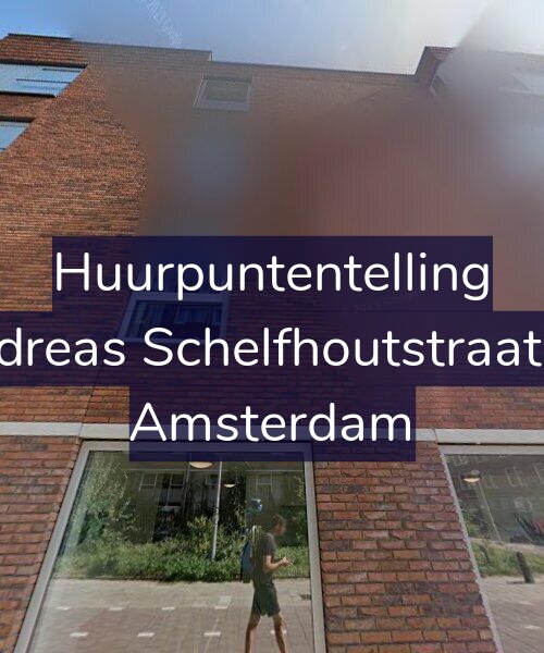 Foto gevel Huurpuntentelling voor Andreas Schelfhoutstraat 84, Amsterdam