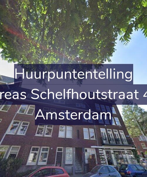 Foto gevel Huurpuntentelling voor Andreas Schelfhoutstraat 49-2, Amsterdam