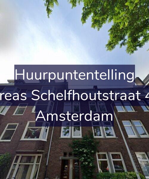 Foto gevel Huurpuntentelling voor Andreas Schelfhoutstraat 45-2, Amsterdam
