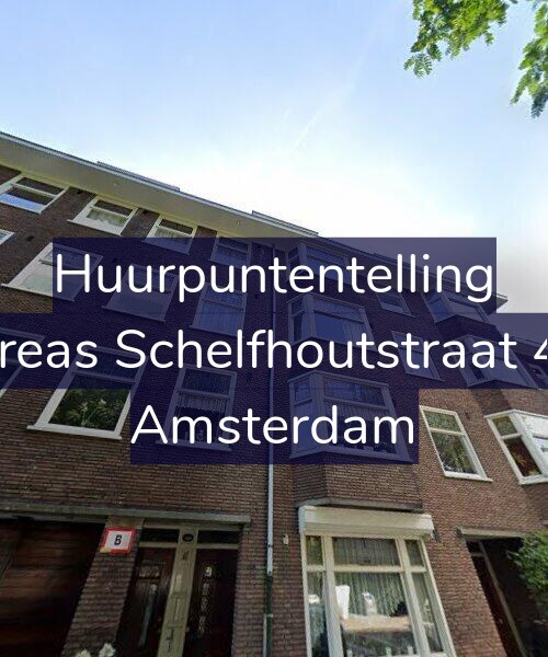 Foto gevel Huurpuntentelling voor Andreas Schelfhoutstraat 41-2, Amsterdam