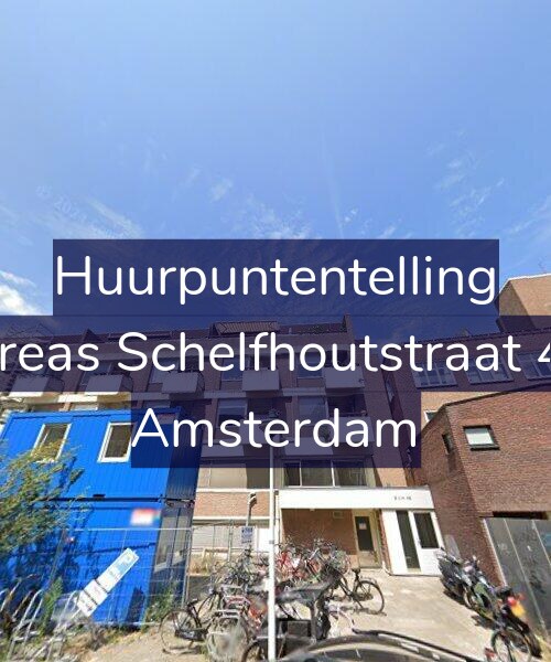 Foto gevel Huurpuntentelling voor Andreas Schelfhoutstraat 48-E, Amsterdam