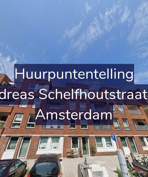 Foto gevel Huurpuntentelling voor Andreas Schelfhoutstraat 60, Amsterdam