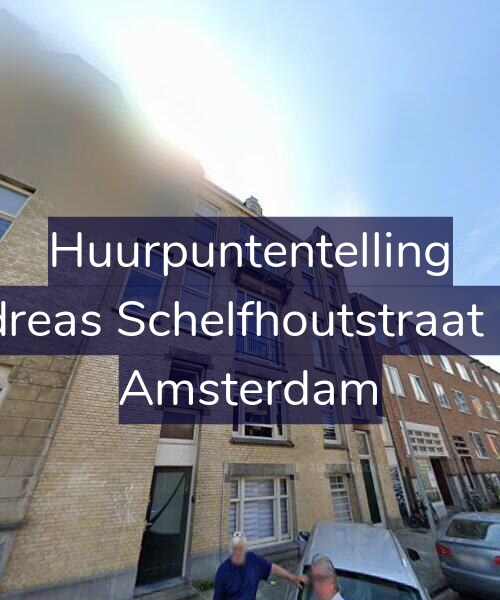 Foto gevel Huurpuntentelling voor Andreas Schelfhoutstraat 1-A, Amsterdam