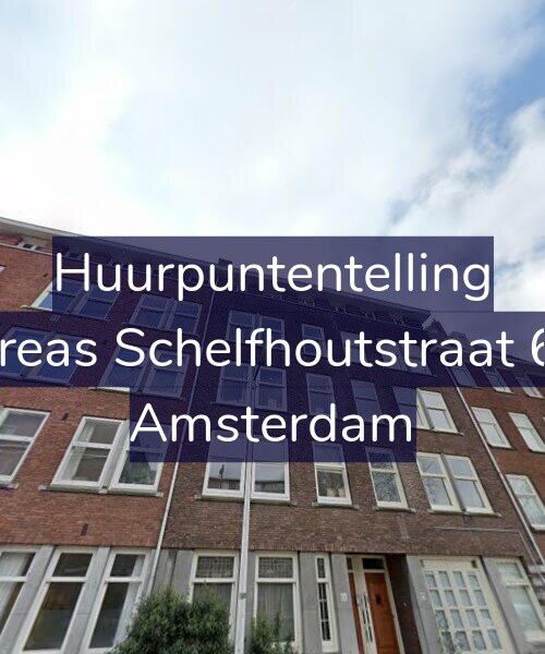 Foto gevel Huurpuntentelling voor Andreas Schelfhoutstraat 61-3, Amsterdam