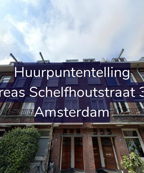 Foto gevel Huurpuntentelling voor Andreas Schelfhoutstraat 39-A, Amsterdam