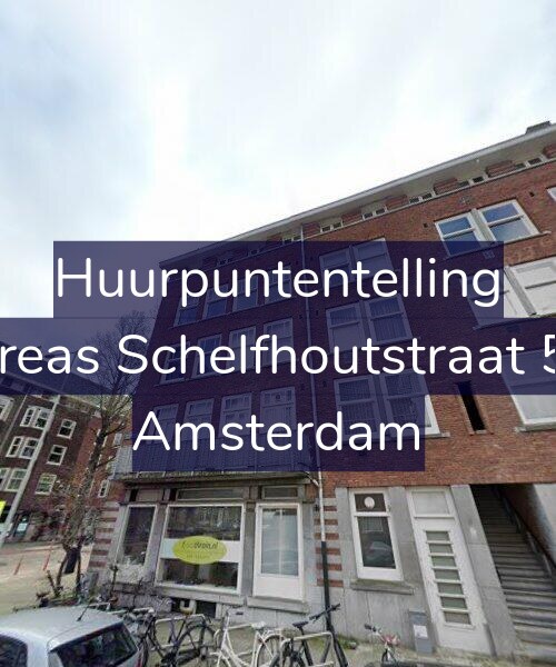 Foto gevel Huurpuntentelling voor Andreas Schelfhoutstraat 57-1, Amsterdam