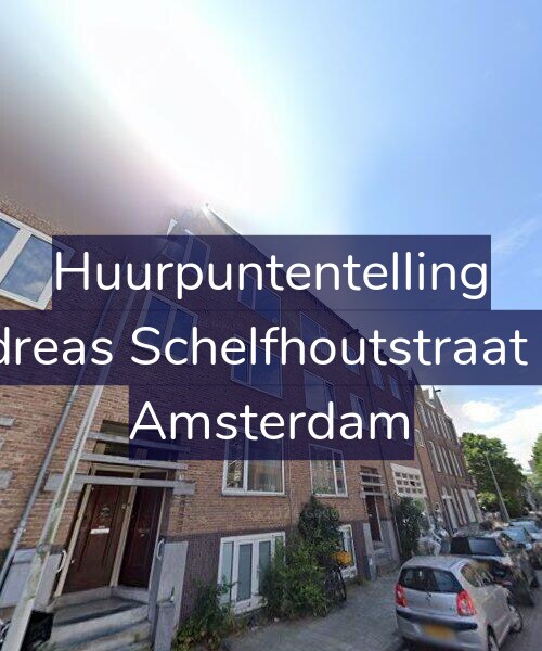 Foto gevel Huurpuntentelling voor Andreas Schelfhoutstraat 9-1, Amsterdam