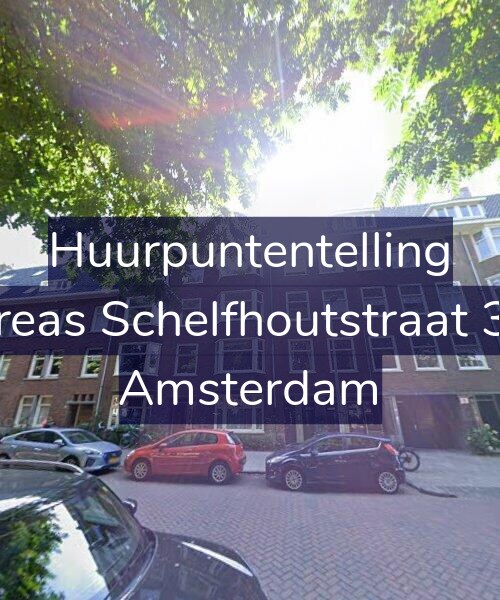 Foto gevel Huurpuntentelling voor Andreas Schelfhoutstraat 37-H, Amsterdam