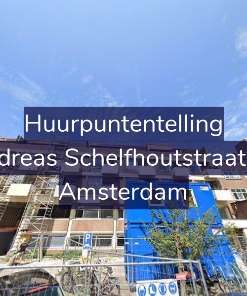 Foto gevel Huurpuntentelling voor Andreas Schelfhoutstraat 16, Amsterdam