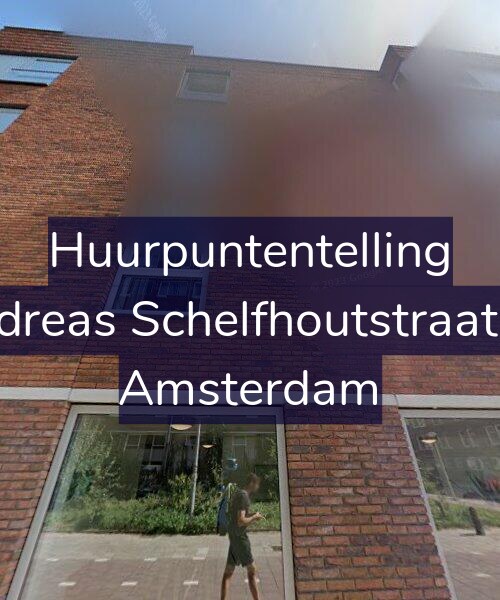 Foto gevel Huurpuntentelling voor Andreas Schelfhoutstraat 82, Amsterdam