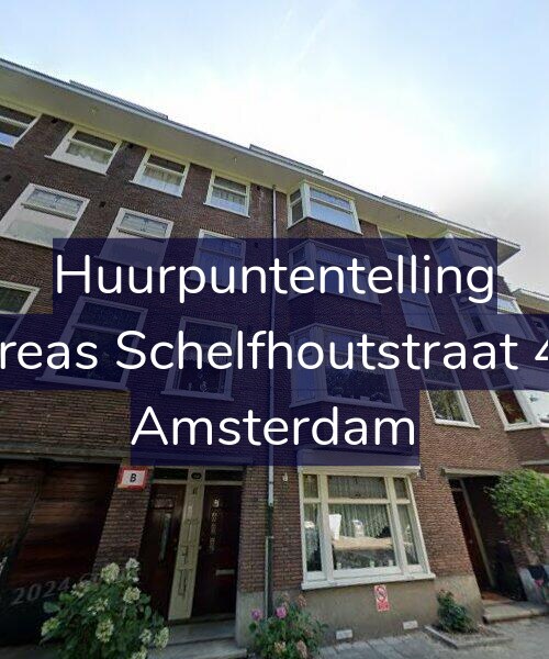 Foto gevel Huurpuntentelling voor Andreas Schelfhoutstraat 41-1, Amsterdam