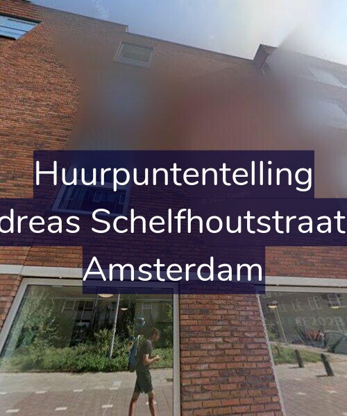 Foto gevel Huurpuntentelling voor Andreas Schelfhoutstraat 66, Amsterdam