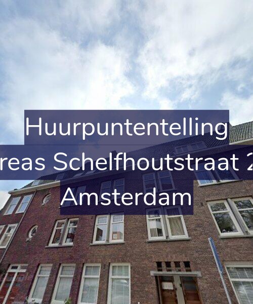 Foto gevel Huurpuntentelling voor Andreas Schelfhoutstraat 25-2, Amsterdam