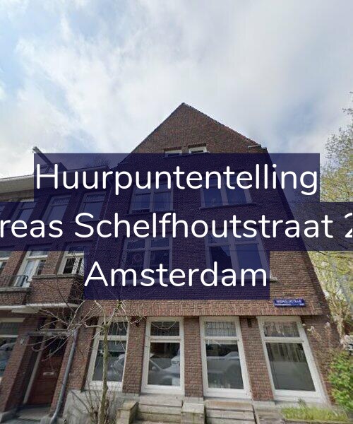 Foto gevel Huurpuntentelling voor Andreas Schelfhoutstraat 29-1, Amsterdam