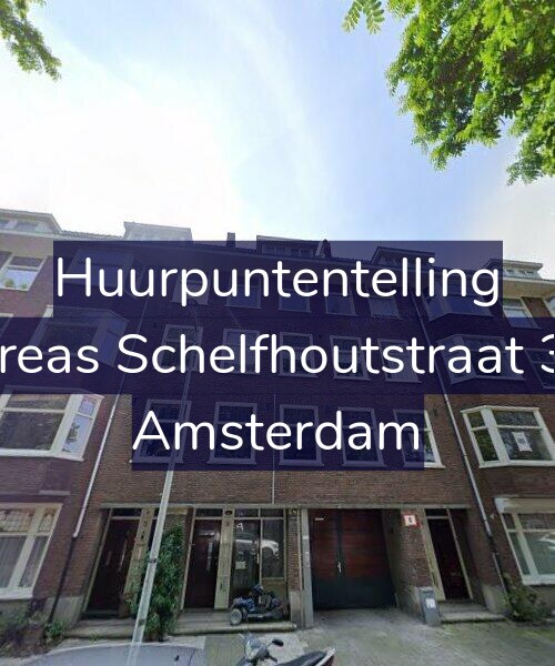 Foto gevel Huurpuntentelling voor Andreas Schelfhoutstraat 39-1, Amsterdam