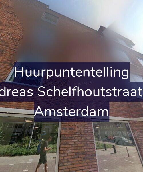 Foto gevel Huurpuntentelling voor Andreas Schelfhoutstraat 70, Amsterdam