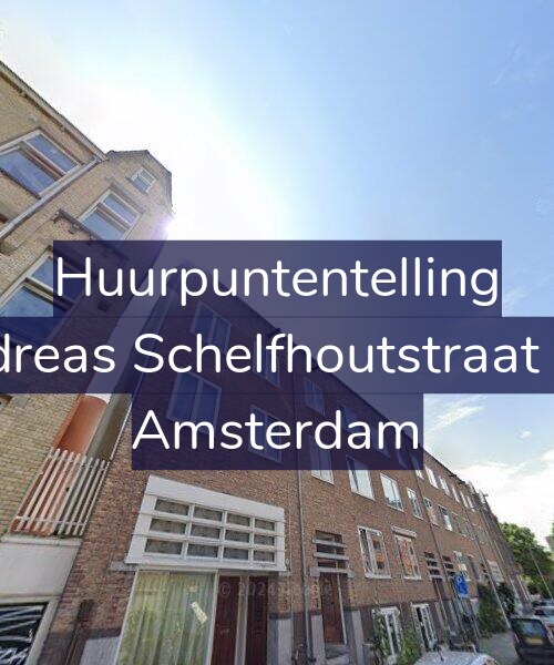 Foto gevel Huurpuntentelling voor Andreas Schelfhoutstraat 3-2, Amsterdam