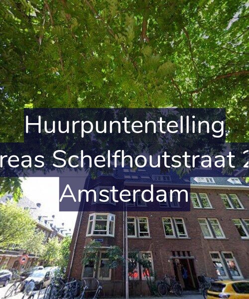 Foto gevel Huurpuntentelling voor Andreas Schelfhoutstraat 29-3, Amsterdam