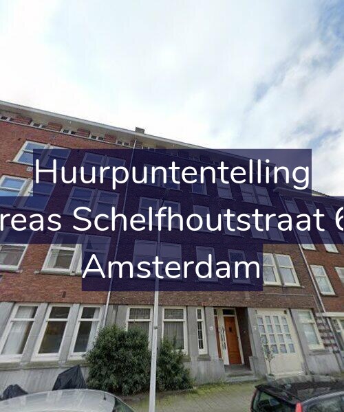 Foto gevel Huurpuntentelling voor Andreas Schelfhoutstraat 61-1, Amsterdam