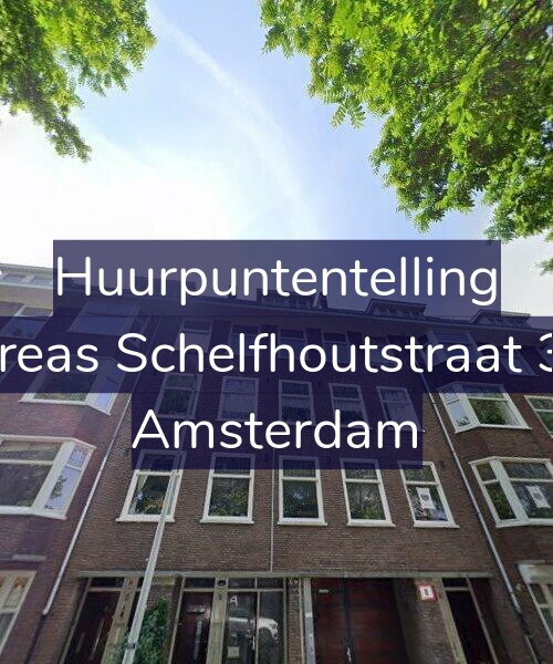 Foto gevel Huurpuntentelling voor Andreas Schelfhoutstraat 39-3, Amsterdam