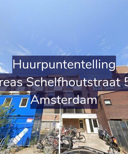 Foto gevel Huurpuntentelling voor Andreas Schelfhoutstraat 50-C, Amsterdam