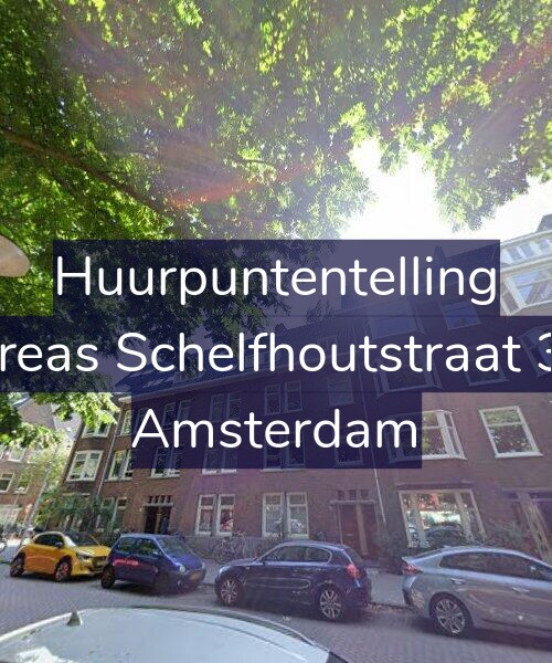 Foto gevel Huurpuntentelling voor Andreas Schelfhoutstraat 33-1, Amsterdam