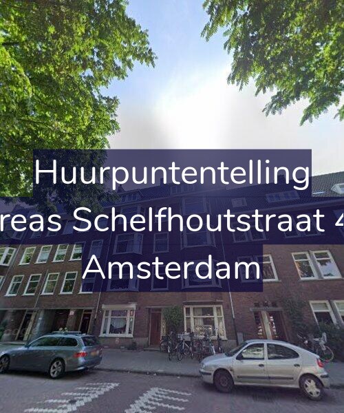 Foto gevel Huurpuntentelling voor Andreas Schelfhoutstraat 43-1, Amsterdam