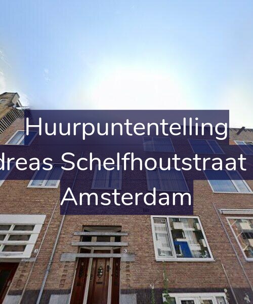 Foto gevel Huurpuntentelling voor Andreas Schelfhoutstraat 5-2, Amsterdam