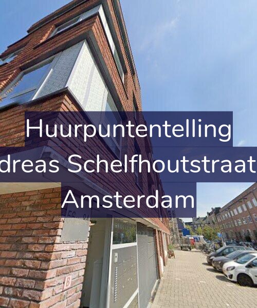 Foto gevel Huurpuntentelling voor Andreas Schelfhoutstraat 58, Amsterdam