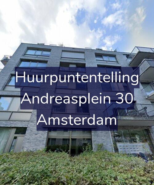 Foto gevel Huurpuntentelling voor Andreasplein 30, Amsterdam