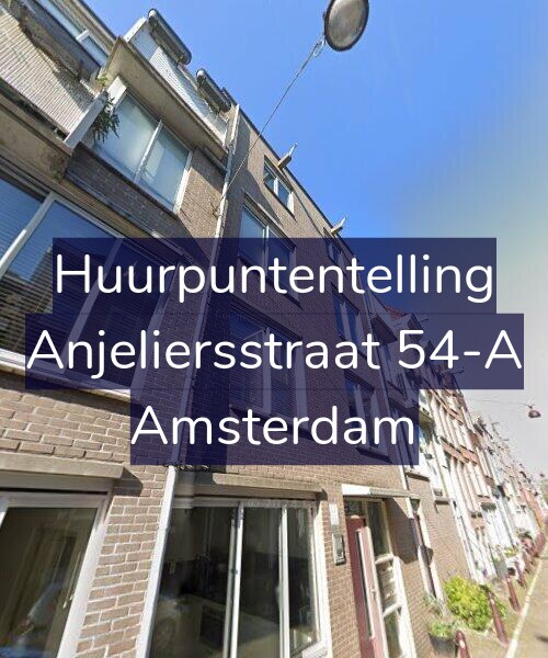 Foto gevel Huurpuntentelling voor Anjeliersstraat 54-A, Amsterdam